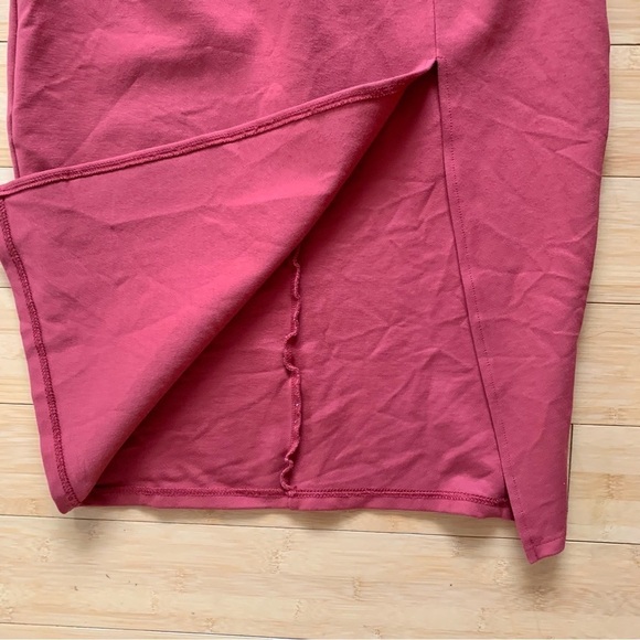 Superdown Zarah Strapless High Slit Dress Sexy Romantic Date Night Sz Medium - Picture 7 of 10